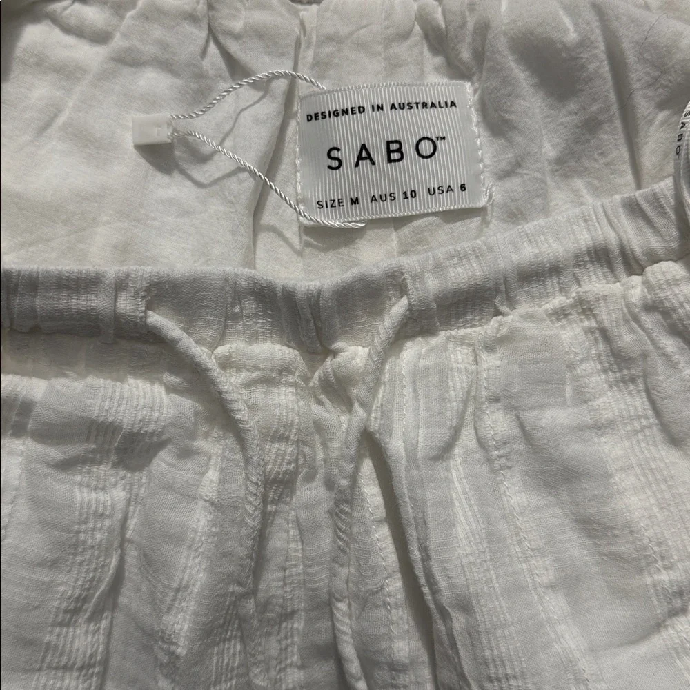 NWT Sabo Skirt Women’s Shorts in 100% Cotton, Size M (US 6) - Picture 2 of 2